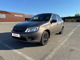 2015 Lada (ВАЗ) Granta I, коричневый, 420000 рублей, вид 2