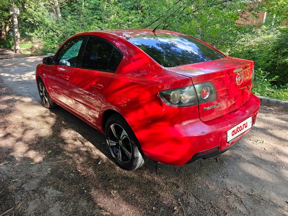 2007 Mazda 3 I (BK) Рестайлинг, красный - вид 5