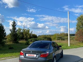 2007 BMW 5 серии 520i V (E60/E61) Рестайлинг, серый, 1150000 рублей, вид 5