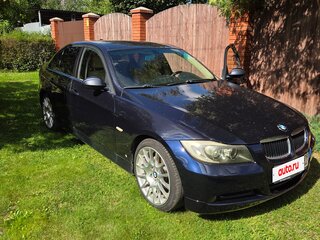 2008 BMW 3 серии 318i V (E90/E91/E92/E93) Рестайлинг, синий, 754000 рублей, вид 2