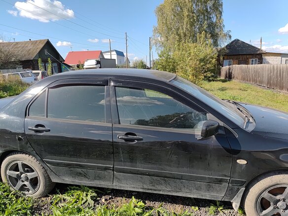 2007 Mitsubishi Lancer IX Рестайлинг, чёрный, 360000 рублей - вид 3