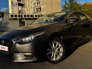 2018 Mazda 3 III (BM) Рестайлинг, серый, 1370000 рублей, вид 1
