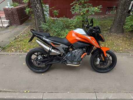 2019 KTM 790 Duke, оранжевый, 700000 рублей, вид 1