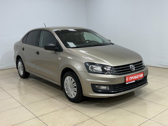 2020 Volkswagen Polo V Рестайлинг, коричневый - вид 2