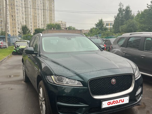2017 Jaguar F-Pace I, зелёный, 3000000 рублей - вид 1