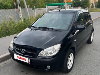 2007 Hyundai Getz I Рестайлинг, чёрный, 450000 рублей, вид 1