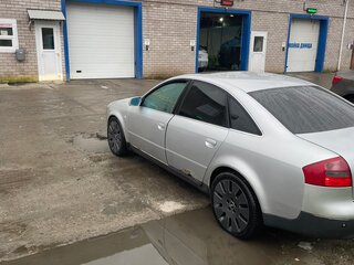 2001 Audi A6 II (C5), серебристый, 495000 рублей, вид 4