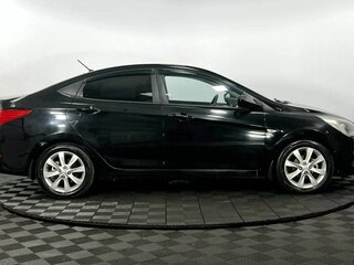 2014 Hyundai Solaris I Рестайлинг, чёрный, 760000 рублей, вид 5