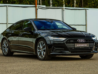 2018 Audi A7 55 TFSI II (4K), чёрный, 4190000 рублей, вид 3