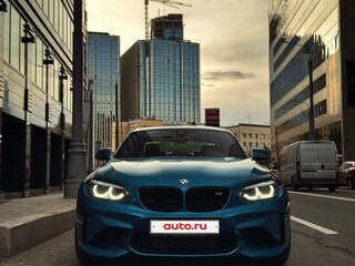 2017 BMW M2 F87 Рестайлинг, голубой, 4500000 рублей, вид 2