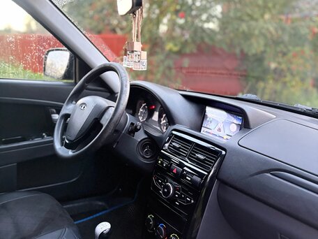 2018 Lada (ВАЗ) Priora I Рестайлинг, чёрный, 600000 рублей, вид 5