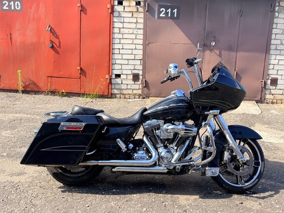 2012 Harley-Davidson Road Glide, чёрный, 920000 рублей - вид 10