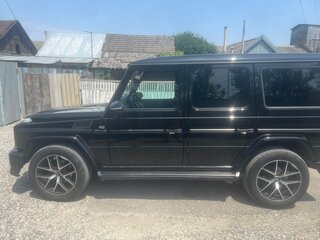 2002 Mercedes-Benz G-Класс 500 II (W463), чёрный, 1850000 рублей, вид 2