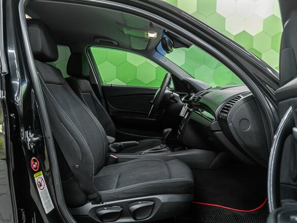 2008 BMW 1 серии 118i I (E81/E82/E87/E88) Рестайлинг, чёрный - вид 11
