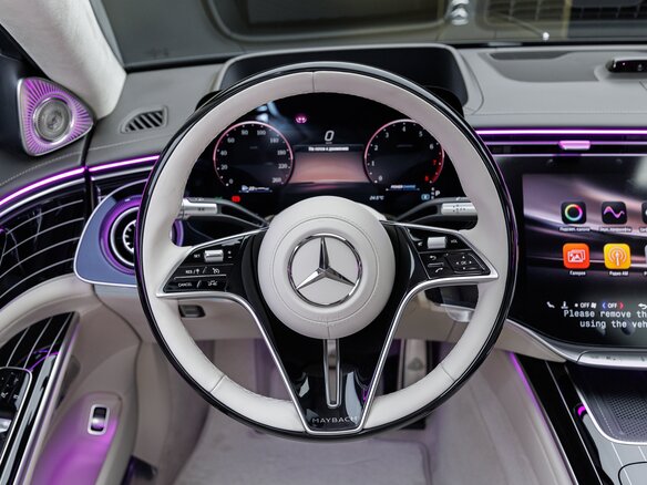 2026 Mercedes-Benz Maybach S-Класс 580 II (Z223) Рестайлинг, чёрный - вид 18