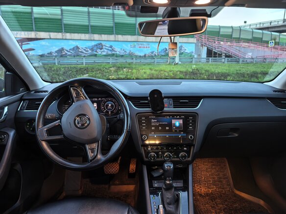 2019 Skoda Octavia III (A7) Рестайлинг, серый - вид 16