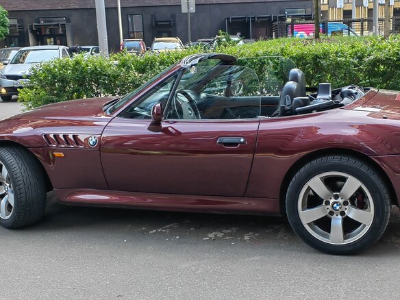 1997 BMW Z3 I, красный, 1090000 рублей - вид 12