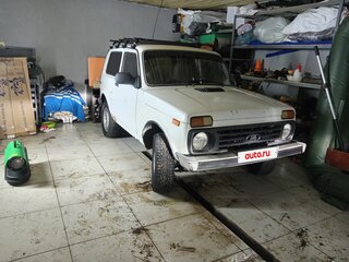 2007 Lada (ВАЗ) 2121 (4x4) I Рестайлинг, белый, 254000 рублей, вид 1