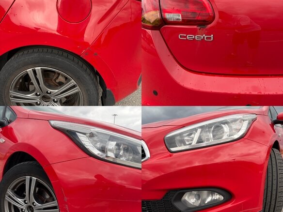 2015 Kia Ceed II, красный, 1036000 рублей - вид 9