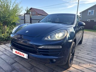 2011 Porsche Cayenne II (958), синий, 1800000 рублей, вид 3