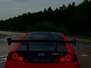 2005 Infiniti G35 III, красный, 1070000 рублей, вид 3
