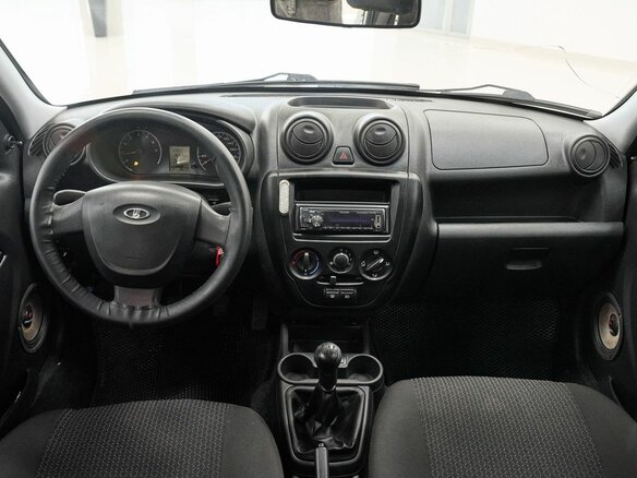 2012 Lada (ВАЗ) Granta I, белый - вид 8