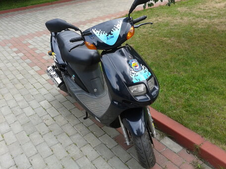 1998 Sym Jet 4 50, чёрный, 52000 рублей, вид 2
