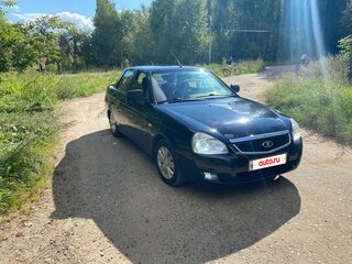 2014 Lada (ВАЗ) Priora I Рестайлинг, чёрный, 380000 рублей, вид 3