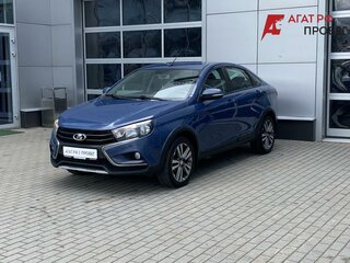 2018 Lada (ВАЗ) Vesta Cross I, синий, 1020000 рублей, вид 3