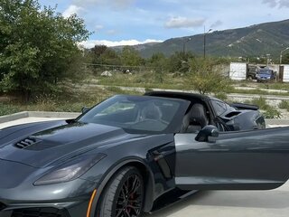 2018 Chevrolet Corvette Z06 C7, серый, 5000000 рублей, вид 3