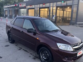 2012 Lada (ВАЗ) Granta I, красный, 600000 рублей, вид 2