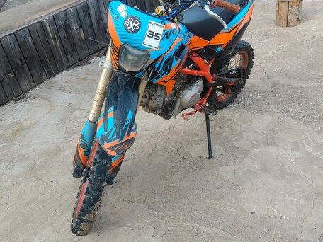 2024 Kayo Evolution YX140EM, оранжевый, 70000 рублей, вид 2
