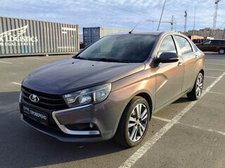2016 Lada (ВАЗ) Vesta I, серый, 675000 рублей, вид 1