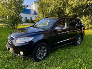 2012 Hyundai Santa Fe II Рестайлинг, синий, 1600000 рублей, вид 2