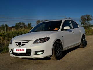 2008 Mazda 3 I (BK) Рестайлинг, белый, 695000 рублей, вид 1