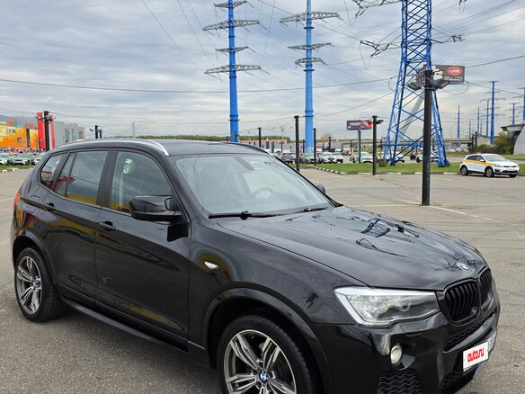 2013 BMW X3 20d xDrive II (F25), чёрный - вид 1