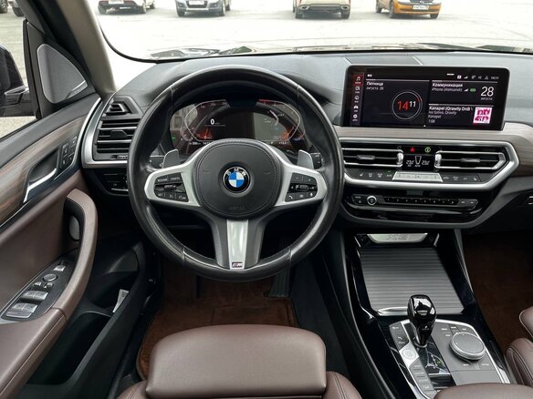 2021 BMW X3 30i xDrive III (G01) Рестайлинг, чёрный - вид 14