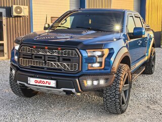 2017 Ford F-150 Raptor XIII, синий, 6800000 рублей, вид 4