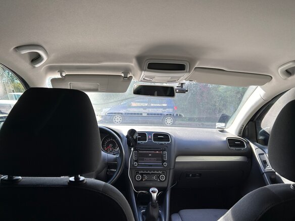 2012 Volkswagen Golf VI, синий, 715000 рублей - вид 10