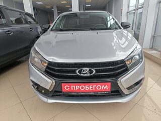 2017 Lada (ВАЗ) Vesta I, серебристый, 584000 рублей, вид 2