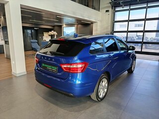 2021 Lada (ВАЗ) Vesta SW I, синий, 1079000 рублей, вид 4
