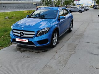 2015 Mercedes-Benz GLA 250 I (X156), голубой, 2100000 рублей, вид 3