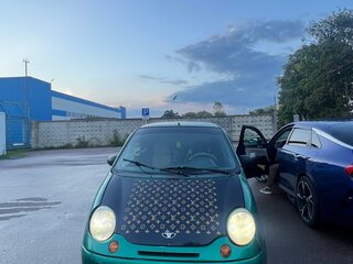2002 Daewoo Matiz I Рестайлинг, зелёный, 70000 рублей, вид 1