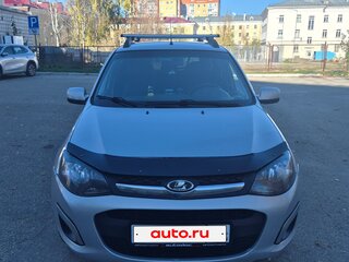 2014 Lada (ВАЗ) Kalina II, серебристый, 450000 рублей, вид 1