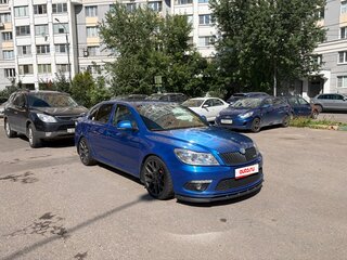 2011 Skoda Octavia RS II Рестайлинг, синий, 1385000 рублей, вид 2
