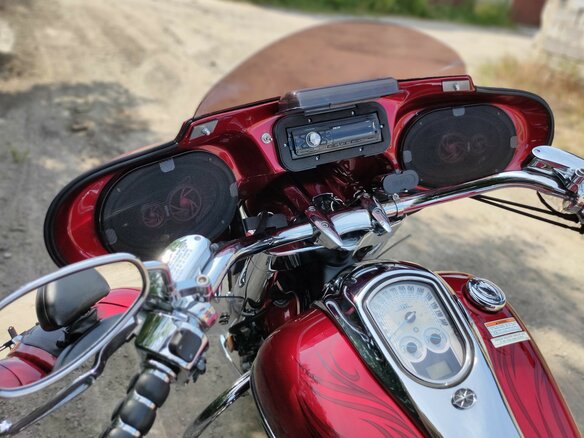 2009 Yamaha XV 1900, красный, 999999 рублей - вид 23