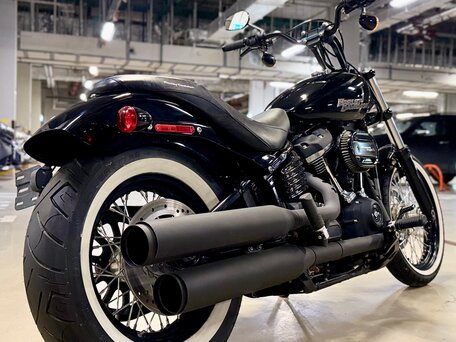 2019 Harley-Davidson Street Bob, чёрный, 1170000 рублей, вид 5