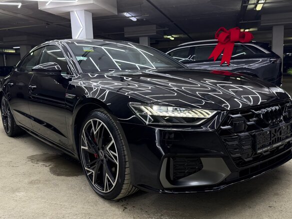 2026 Audi A7 L 45 TFSI II (4K), чёрный, 6300000 рублей - вид 6