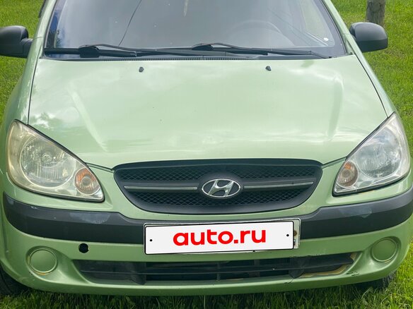 2008 Hyundai Getz I Рестайлинг, зелёный, 300000 рублей - вид 5