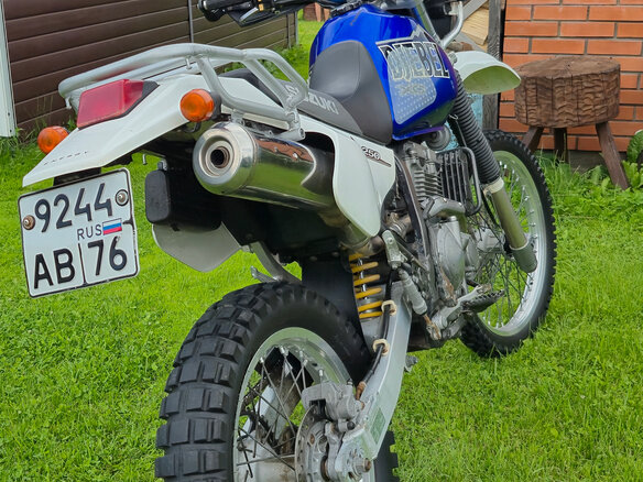 2000 Suzuki Djebel 250, синий, 295000 рублей - вид 9